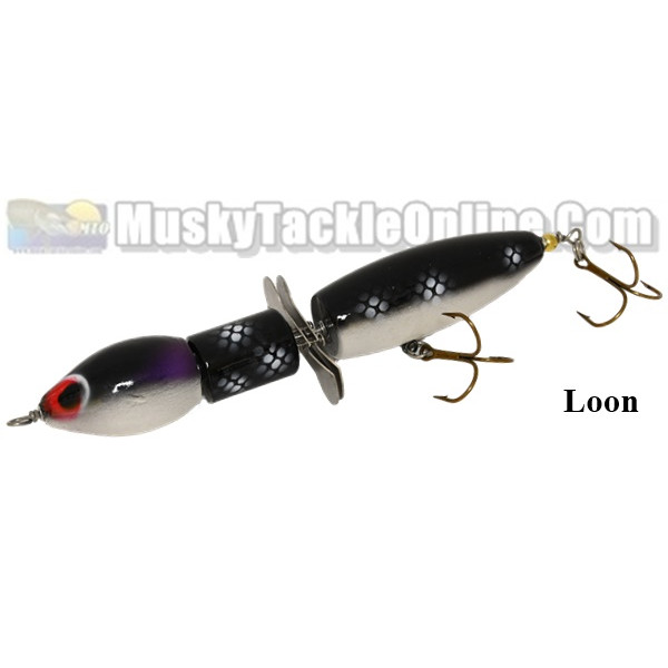 Leurre De Pêche Vintage Topwater - Bébé Canard, Pour Muskie Et Brochet, Fabrication USA En Bois